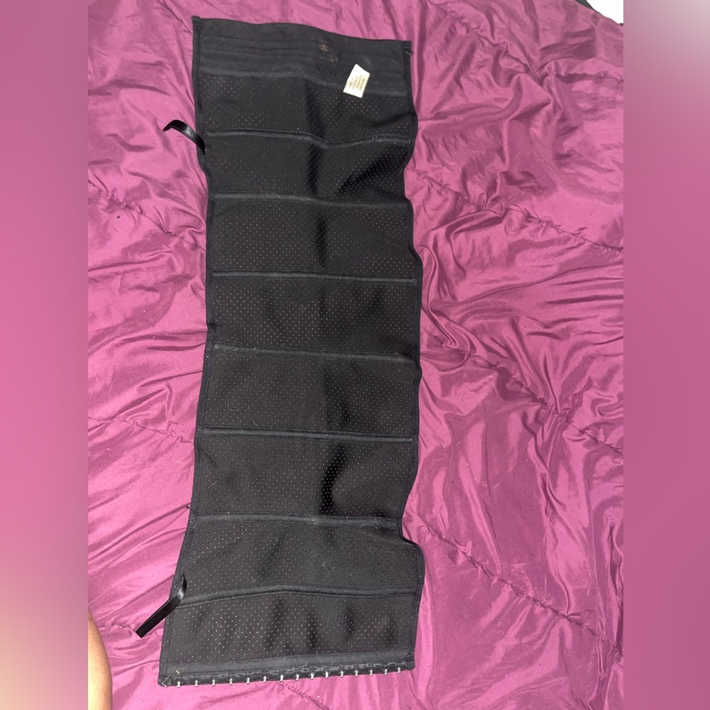L black waist trainer